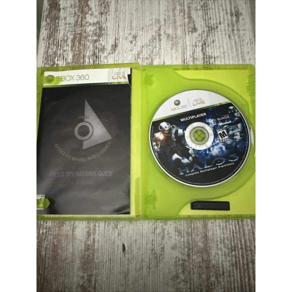 Xbox 360 Halo 3 ODST +Manual 2-Disc Set Xbox Live 2009 Used